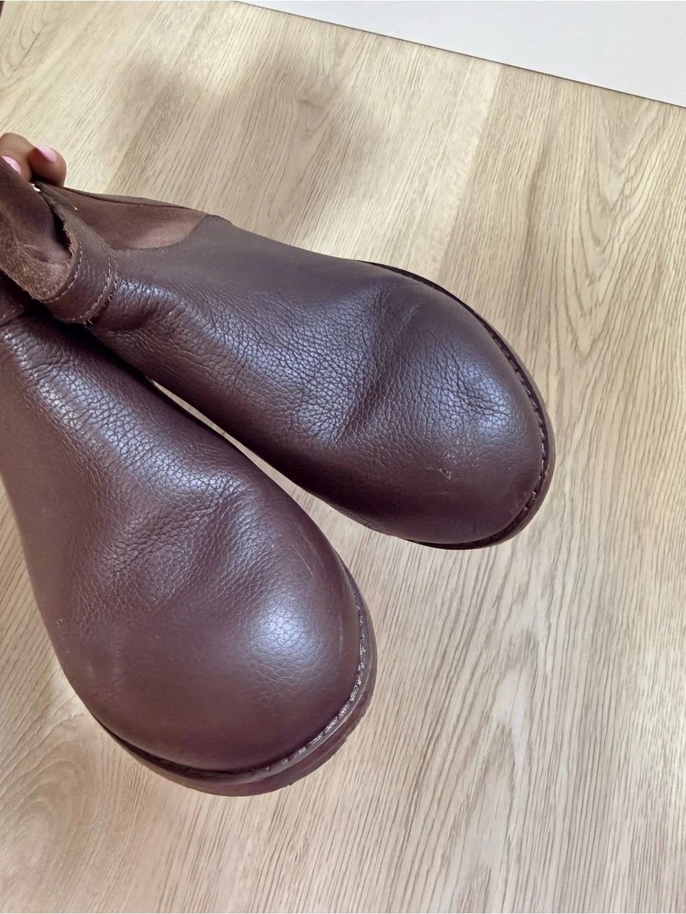 Janie and Jack Girls Brown Riding Boots Equestrian Size 4 Toddler
